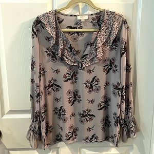 Loft Outlet Long Sleeve Blouse